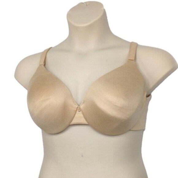 Lane Bryant Cacique Bra Invisible Backsmoother Full Coverage Cafe Mocha 44D - Picture 4 of 10
